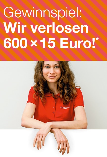 Gewinnspiel: Wir verlosen 600 × 15 €!