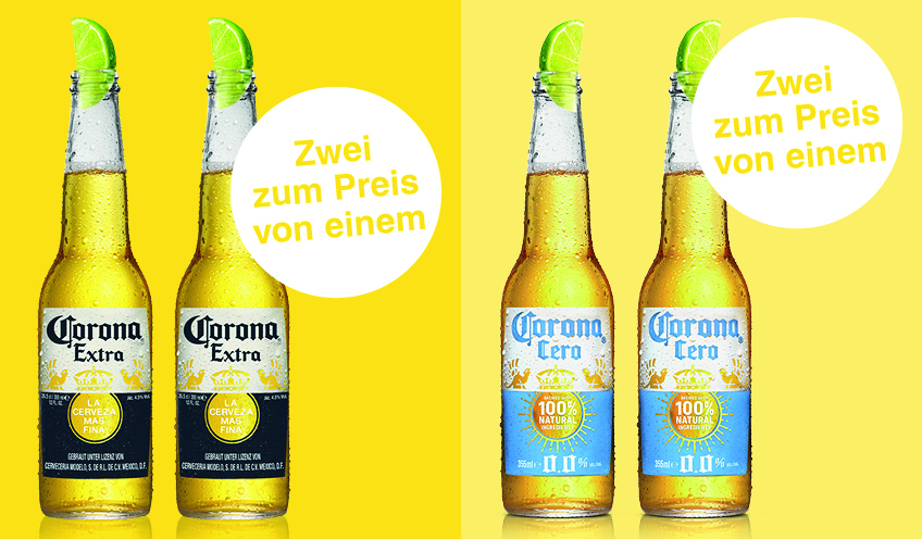 2-für-1: Corona im Doppelpack!