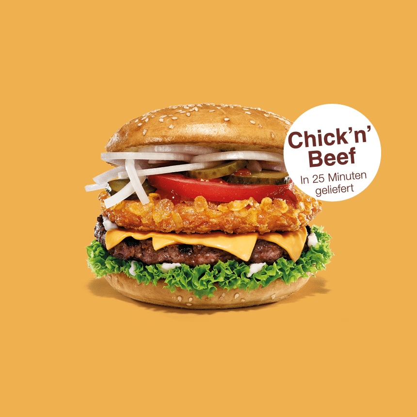 Nur im Oktober: Chick’n’Beef