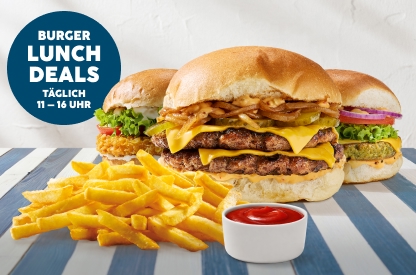 Gutschein-Codes Burger Lunch Deals