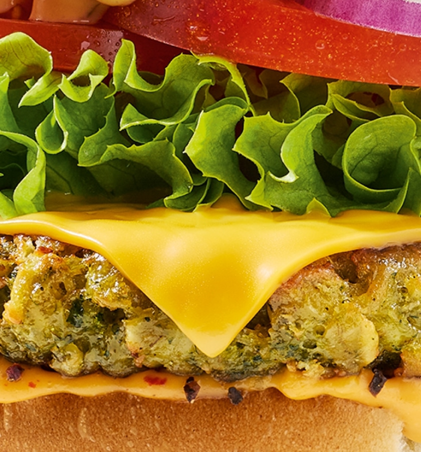 Veganer Käse bei burgerme