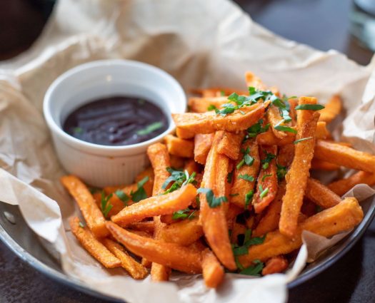 Pommes bestellen